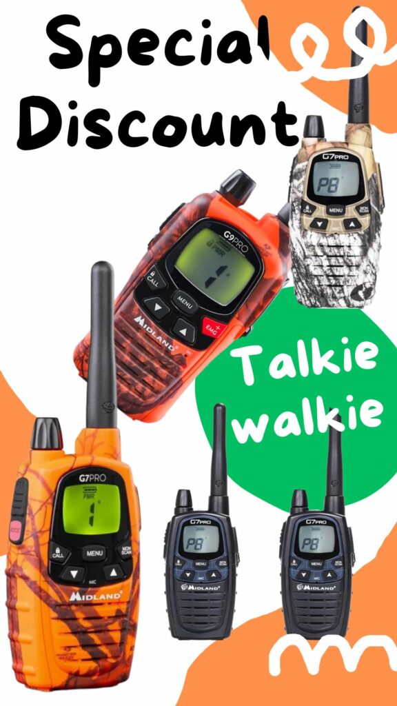 TALKIE WALKIE G9 PRO BLAZE + OREILLETTE - CYNNOTEK